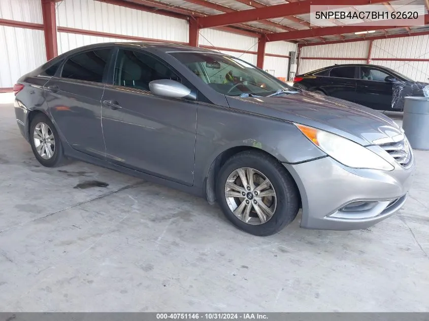 2011 Hyundai Sonata Gls VIN: 5NPEB4AC7BH162620 Lot: 40751146