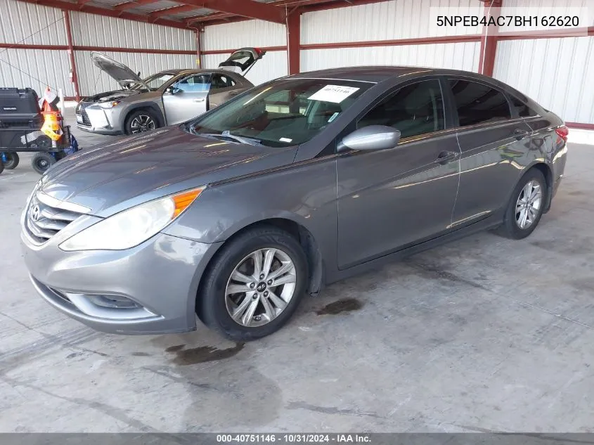 2011 Hyundai Sonata Gls VIN: 5NPEB4AC7BH162620 Lot: 40751146