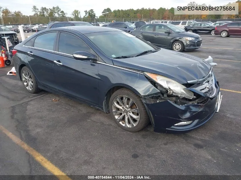 2011 Hyundai Sonata Limited 2.0T VIN: 5NPEC4AB0BH275684 Lot: 40754844