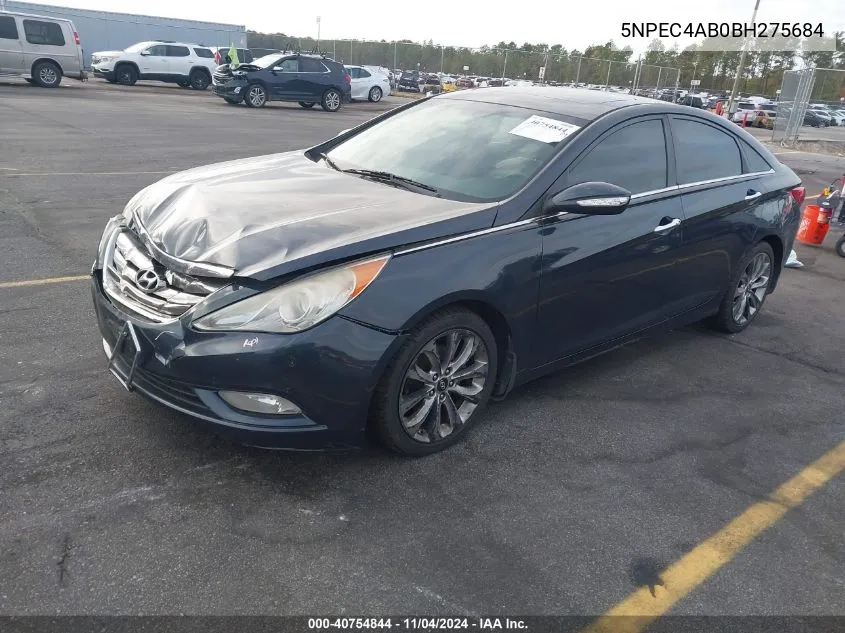 2011 Hyundai Sonata Limited 2.0T VIN: 5NPEC4AB0BH275684 Lot: 40754844