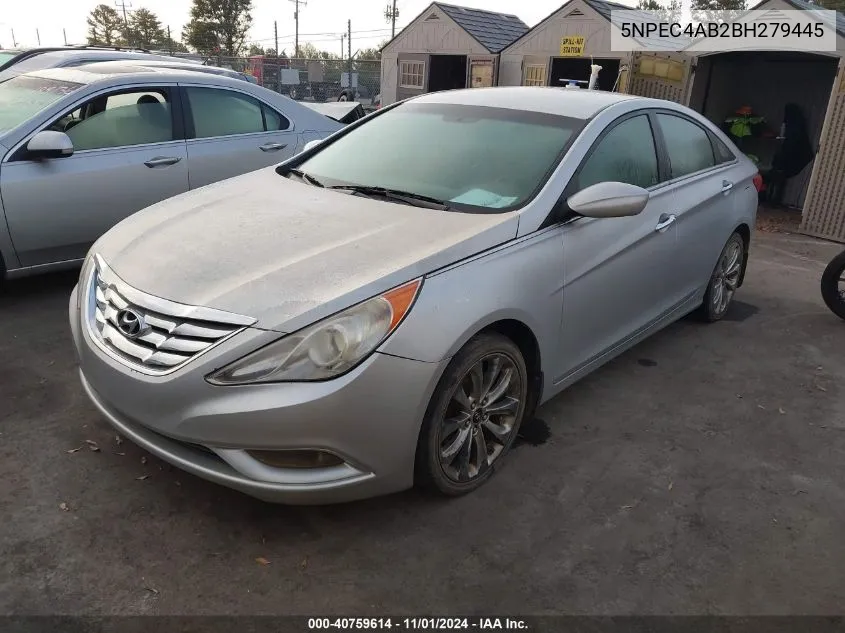 2011 Hyundai Sonata Se 2.0T VIN: 5NPEC4AB2BH279445 Lot: 40759614