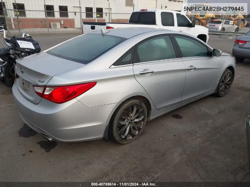 2011 Hyundai Sonata Se 2.0T VIN: 5NPEC4AB2BH279445 Lot: 40759614