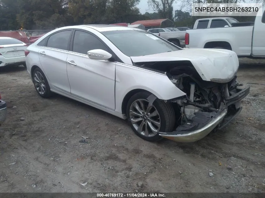 2011 Hyundai Sonata Limited 2.0T VIN: 5NPEC4AB5BH263210 Lot: 40769172