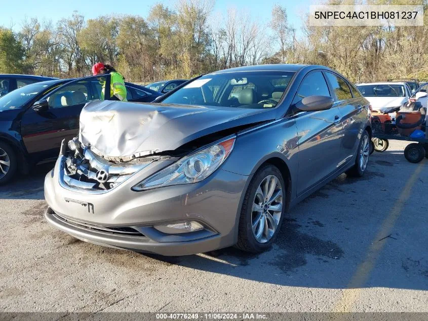 2011 Hyundai Sonata Se VIN: 5NPEC4AC1BH081237 Lot: 40776249