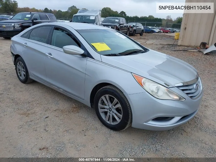 2011 Hyundai Sonata Gls VIN: 5NPEB4AC9BH110454 Lot: 40797944