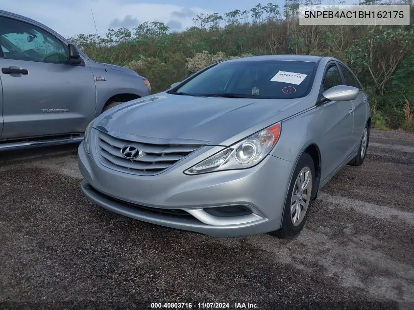 2011 Hyundai Sonata Gls VIN: 5NPEB4AC1BH162175 Lot: 40803716