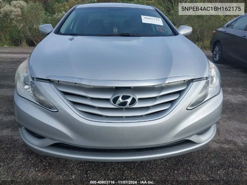 2011 Hyundai Sonata Gls VIN: 5NPEB4AC1BH162175 Lot: 40803716