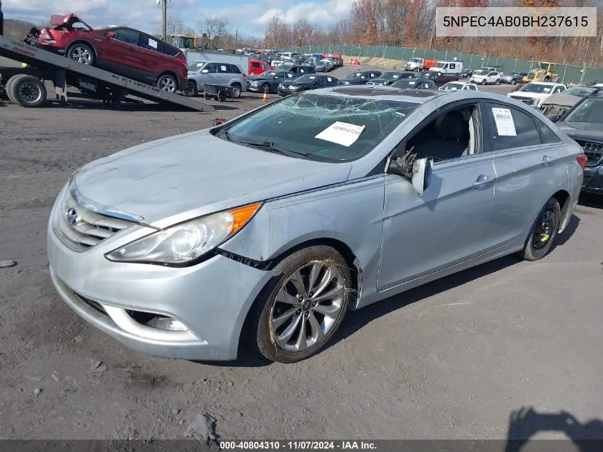 2011 Hyundai Sonata Limited 2.0T VIN: 5NPEC4AB0BH237615 Lot: 40804310