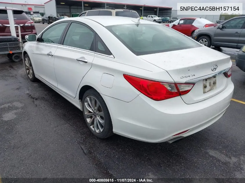 2011 Hyundai Sonata Se/Limited VIN: 5NPEC4AC5BH157154 Lot: 40805615