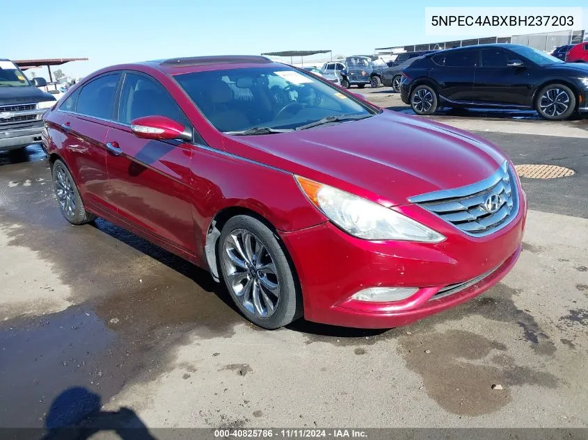 2011 Hyundai Sonata Limited 2.0T VIN: 5NPEC4ABXBH237203 Lot: 40825786