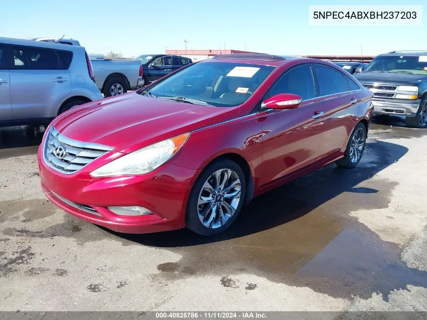 2011 Hyundai Sonata Limited 2.0T VIN: 5NPEC4ABXBH237203 Lot: 40825786