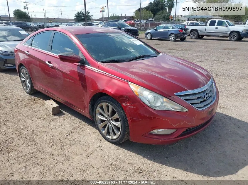 2011 Hyundai Sonata Se VIN: 5NPEC4AC1BH099897 Lot: 40829763