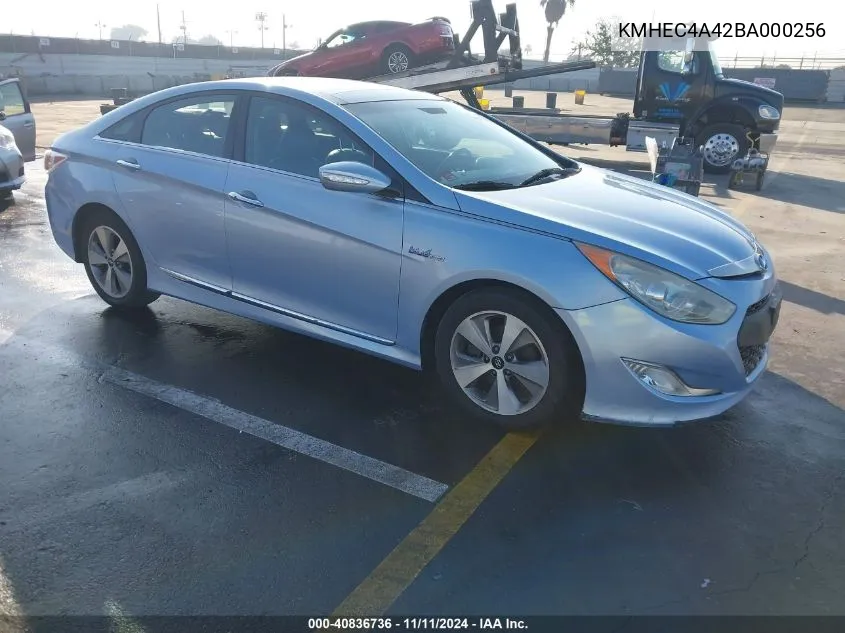 2011 Hyundai Sonata Hybrid Hybrid VIN: KMHEC4A42BA000256 Lot: 40836736