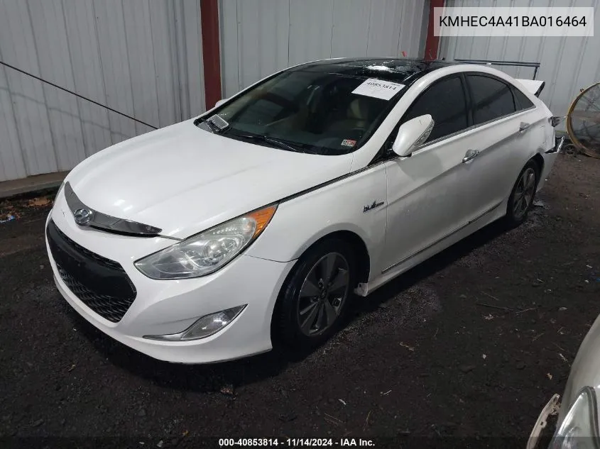 KMHEC4A41BA016464 2011 Hyundai Sonata Hybrid