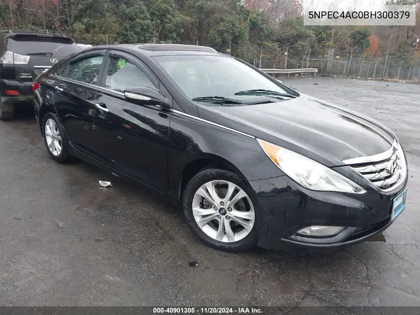 2011 Hyundai Sonata Limited VIN: 5NPEC4AC0BH300379 Lot: 40901305