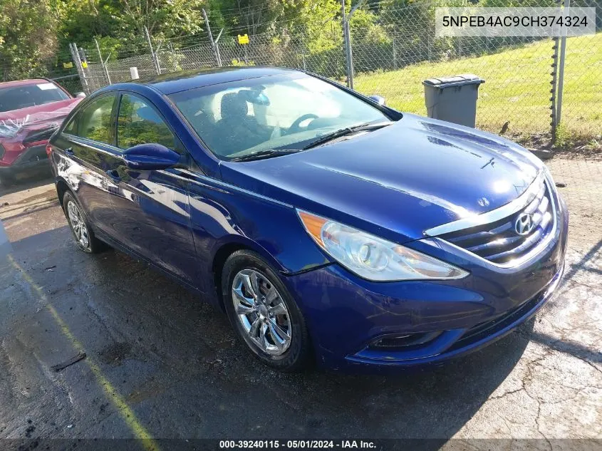 5NPEB4AC9CH374324 2012 Hyundai Sonata Gls