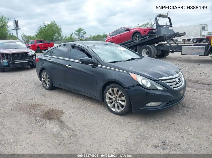 2012 Hyundai Sonata Se 2.0T VIN: 5NPEC4AB8CH388199 Lot: 39274908