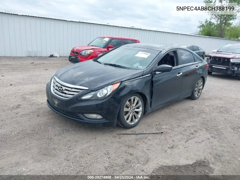 2012 Hyundai Sonata Se 2.0T VIN: 5NPEC4AB8CH388199 Lot: 39274908