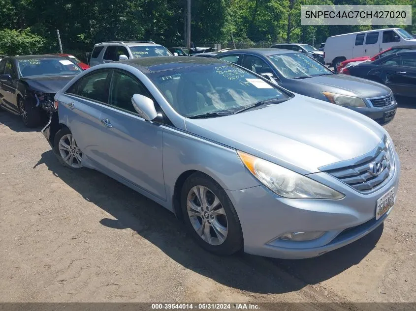 5NPEC4AC7CH427020 2012 Hyundai Sonata Limited