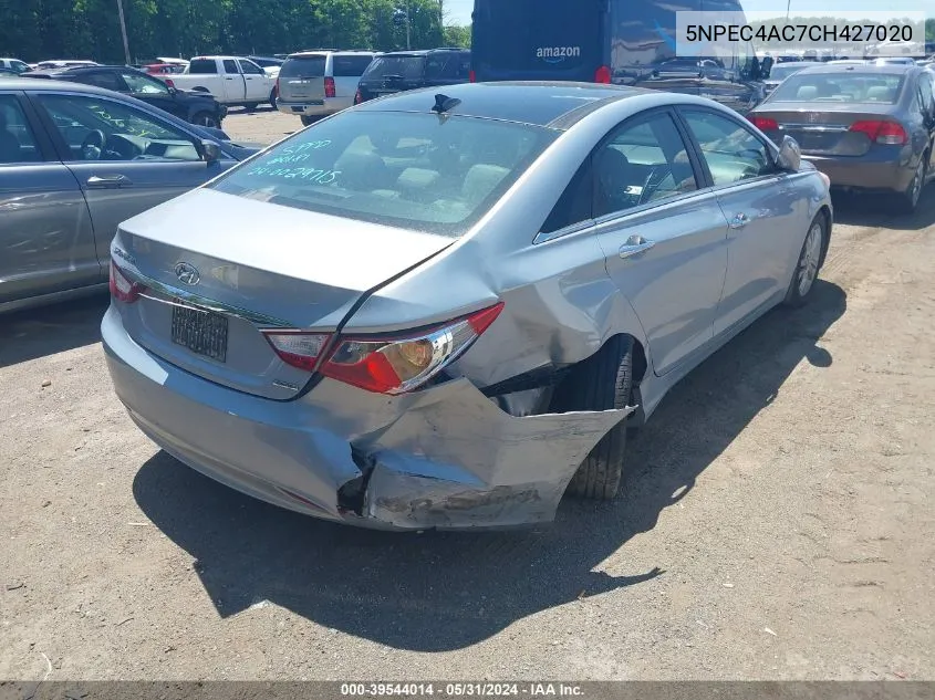 5NPEC4AC7CH427020 2012 Hyundai Sonata Limited