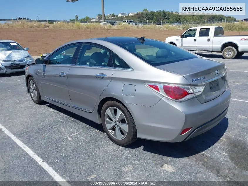 2012 Hyundai Sonata Hybrid VIN: KMHEC4A49CA055658 Lot: 39590986