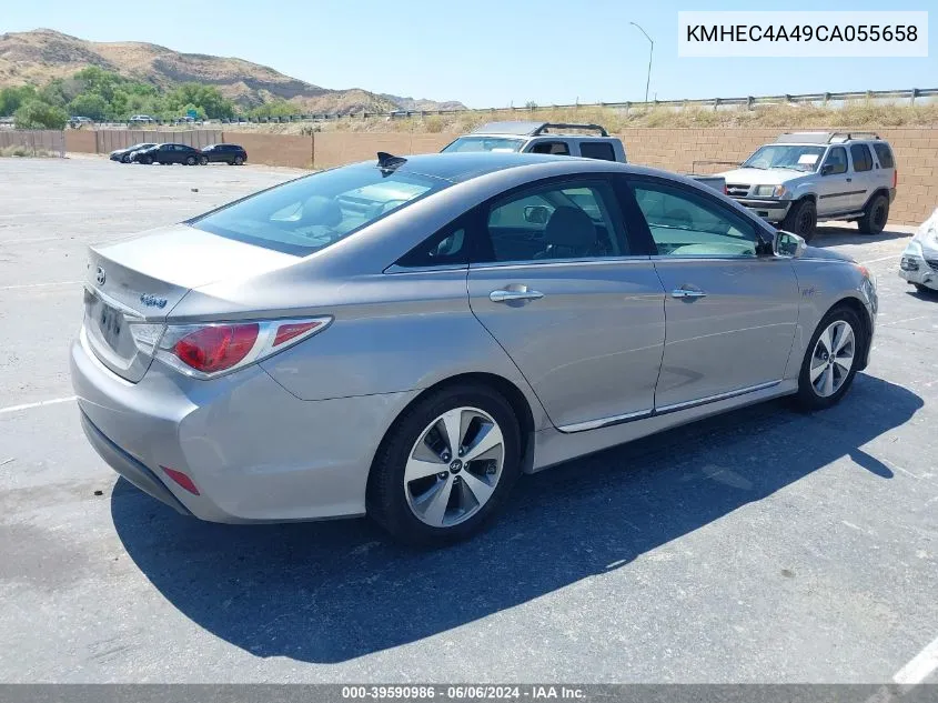 2012 Hyundai Sonata Hybrid VIN: KMHEC4A49CA055658 Lot: 39590986