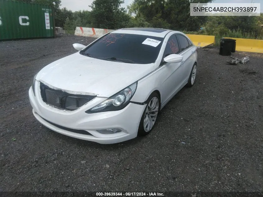 5NPEC4AB2CH393897 2012 Hyundai Sonata Se 2.0T