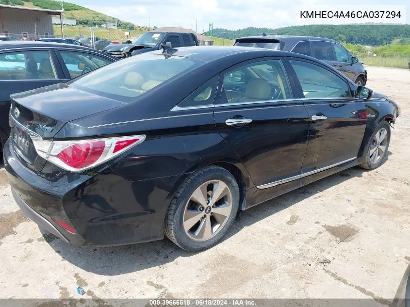 KMHEC4A46CA037294 2012 Hyundai Sonata Hybrid