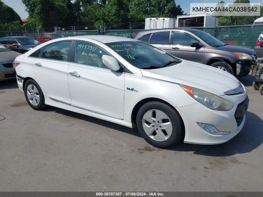 KMHEC4A44CA038542 2012 Hyundai Sonata Hybrid