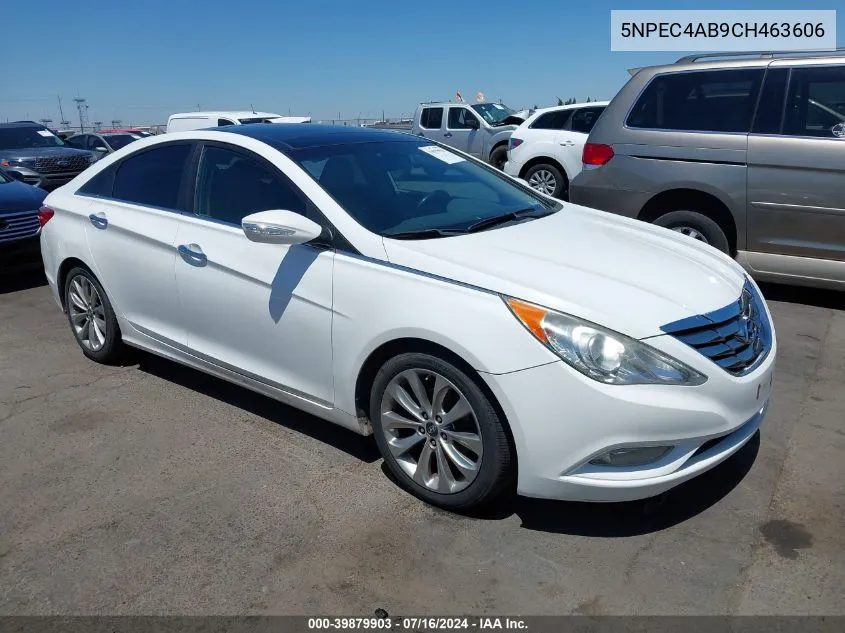 2012 Hyundai Sonata Limited 2.0T VIN: 5NPEC4AB9CH463606 Lot: 39879903