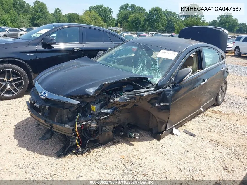 KMHEC4A41CA047537 2012 Hyundai Sonata Hybrid