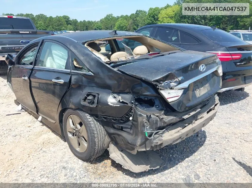 KMHEC4A41CA047537 2012 Hyundai Sonata Hybrid