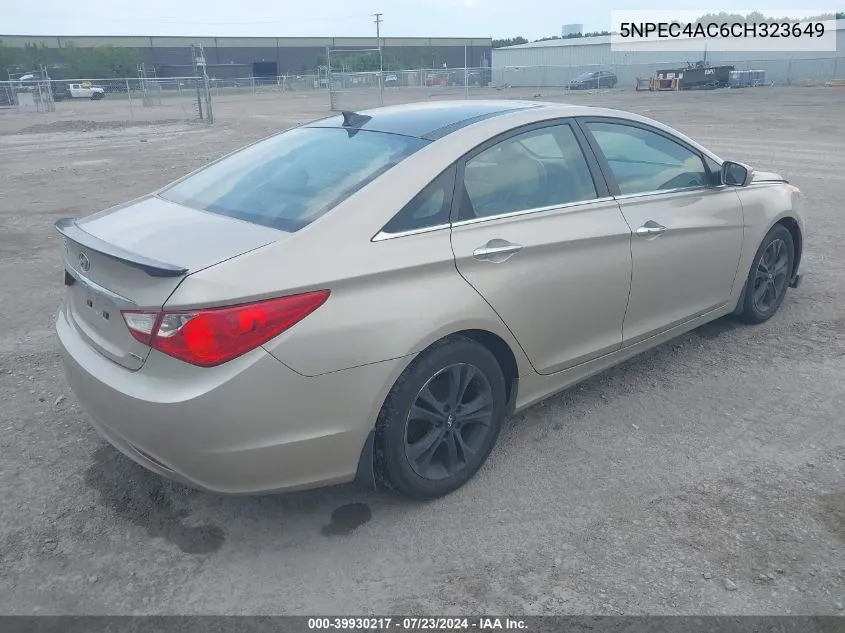 5NPEC4AC6CH323649 2012 Hyundai Sonata Limited