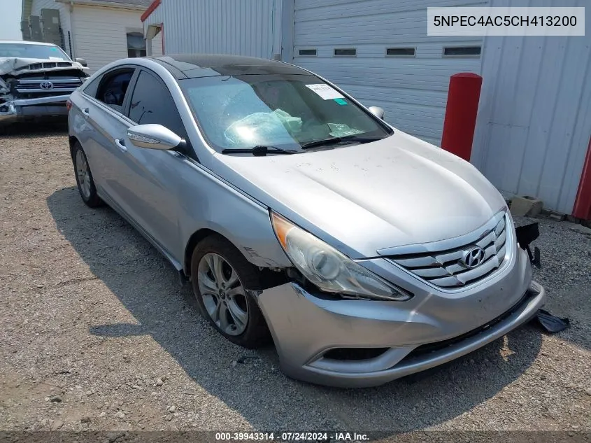 2012 Hyundai Sonata Limited VIN: 5NPEC4AC5CH413200 Lot: 39943314