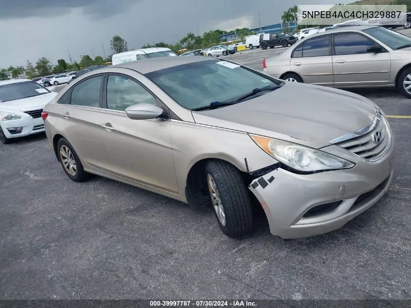 5NPEB4AC4CH329887 2012 Hyundai Sonata Gls