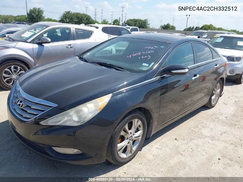 5NPEC4AC2CH332512 2012 Hyundai Sonata Limited