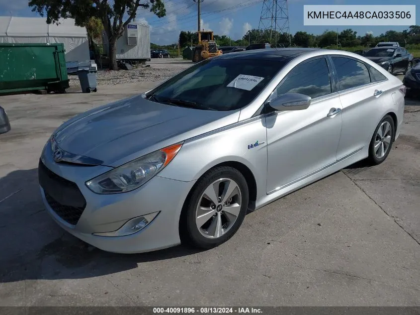 2012 Hyundai Sonata Hybrid VIN: KMHEC4A48CA033506 Lot: 40091896