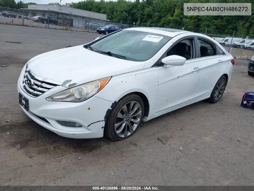 5NPEC4AB0CH486272 2012 Hyundai Sonata Se 2.0T