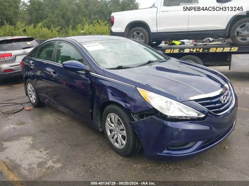 5NPEB4AC5CH313245 2012 Hyundai Sonata Gls