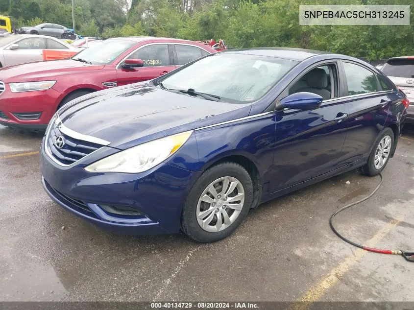 5NPEB4AC5CH313245 2012 Hyundai Sonata Gls