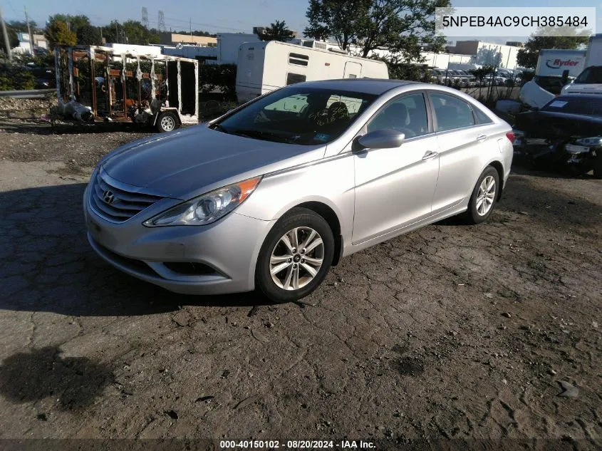 5NPEB4AC9CH385484 2012 Hyundai Sonata Gls