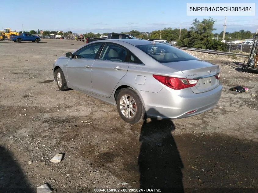 5NPEB4AC9CH385484 2012 Hyundai Sonata Gls