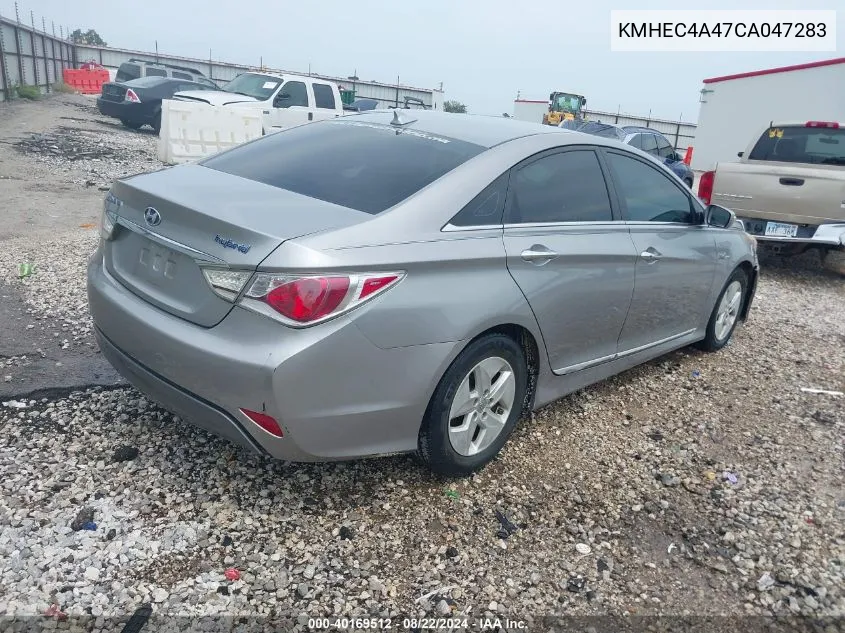 KMHEC4A47CA047283 2012 Hyundai Sonata Hybrid