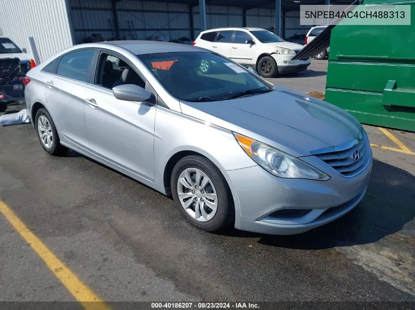 5NPEB4AC4CH488313 2012 Hyundai Sonata Gls