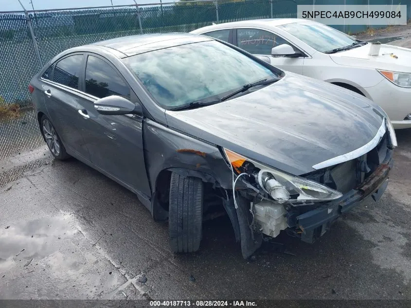 2012 Hyundai Sonata Limited 2.0T VIN: 5NPEC4AB9CH499084 Lot: 40187713