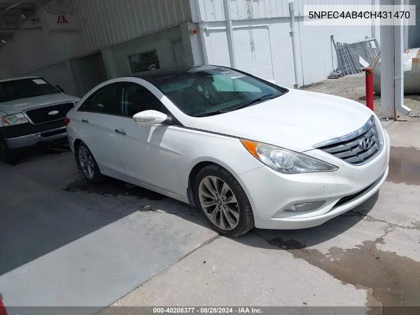 5NPEC4AB4CH431470 2012 Hyundai Sonata Limited 2.0T