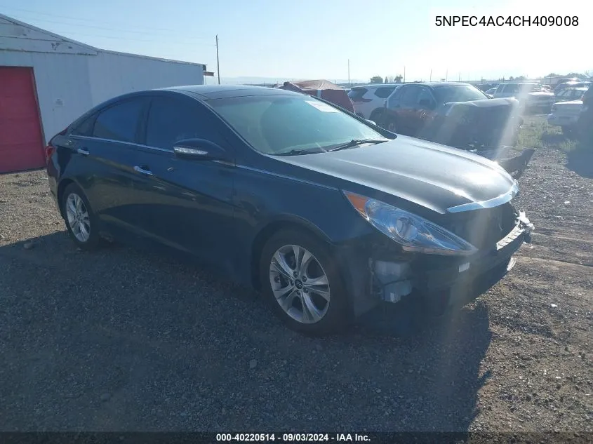 5NPEC4AC4CH409008 2012 Hyundai Sonata Limited