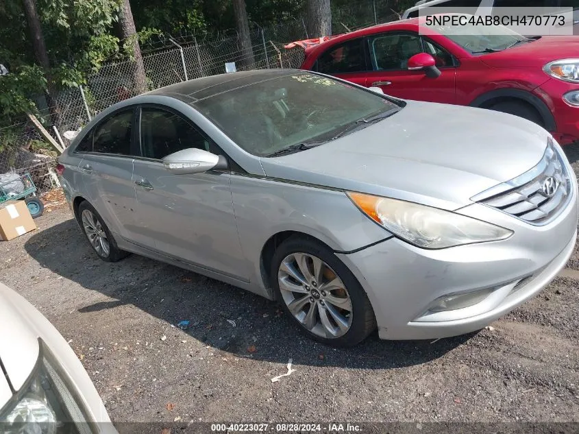 2012 Hyundai Sonata Limited 2.0T VIN: 5NPEC4AB8CH470773 Lot: 40223027