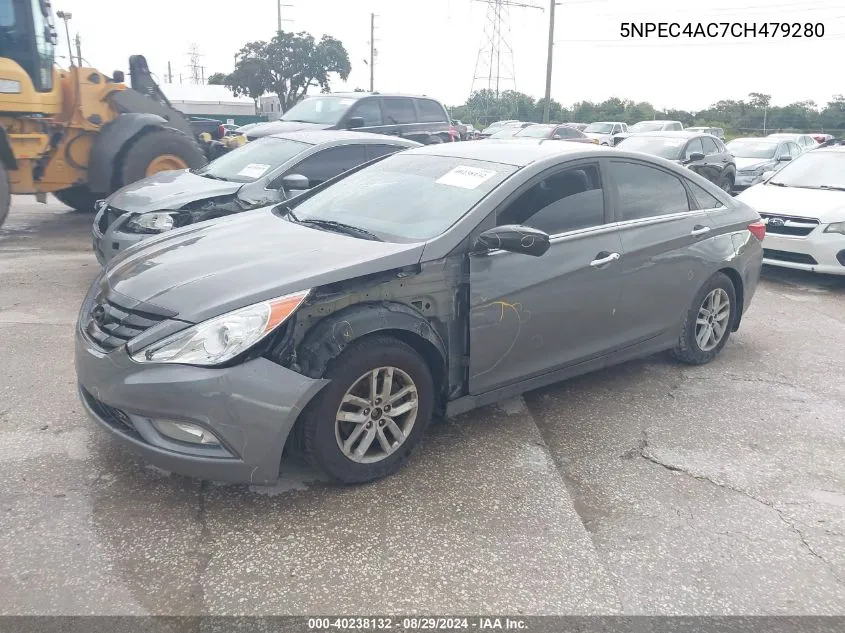 5NPEC4AC7CH479280 2012 Hyundai Sonata Se