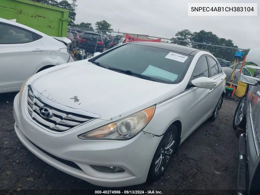 5NPEC4AB1CH383104 2012 Hyundai Sonata Limited 2.0T